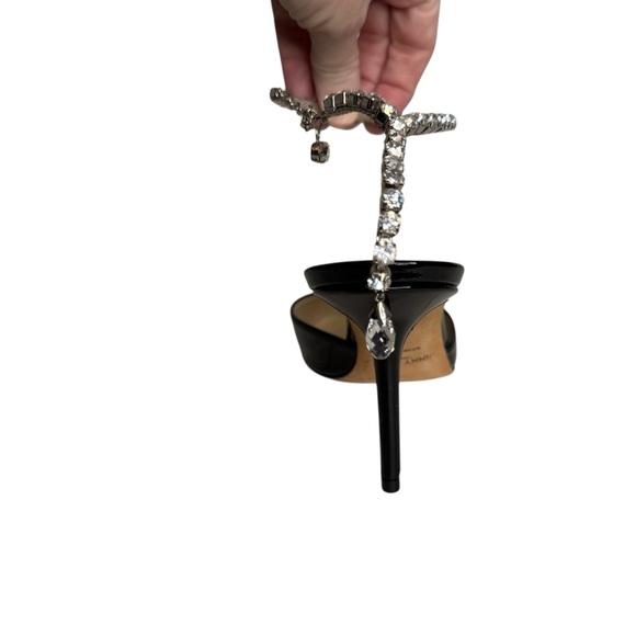 Jimmy Choo Saeda 85 Patent Pumps in Black size 38/8 - Picture 8 of 10